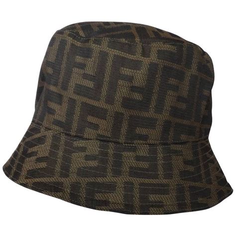 replica fendi bucket hat|Fendi monogram bucket hat.